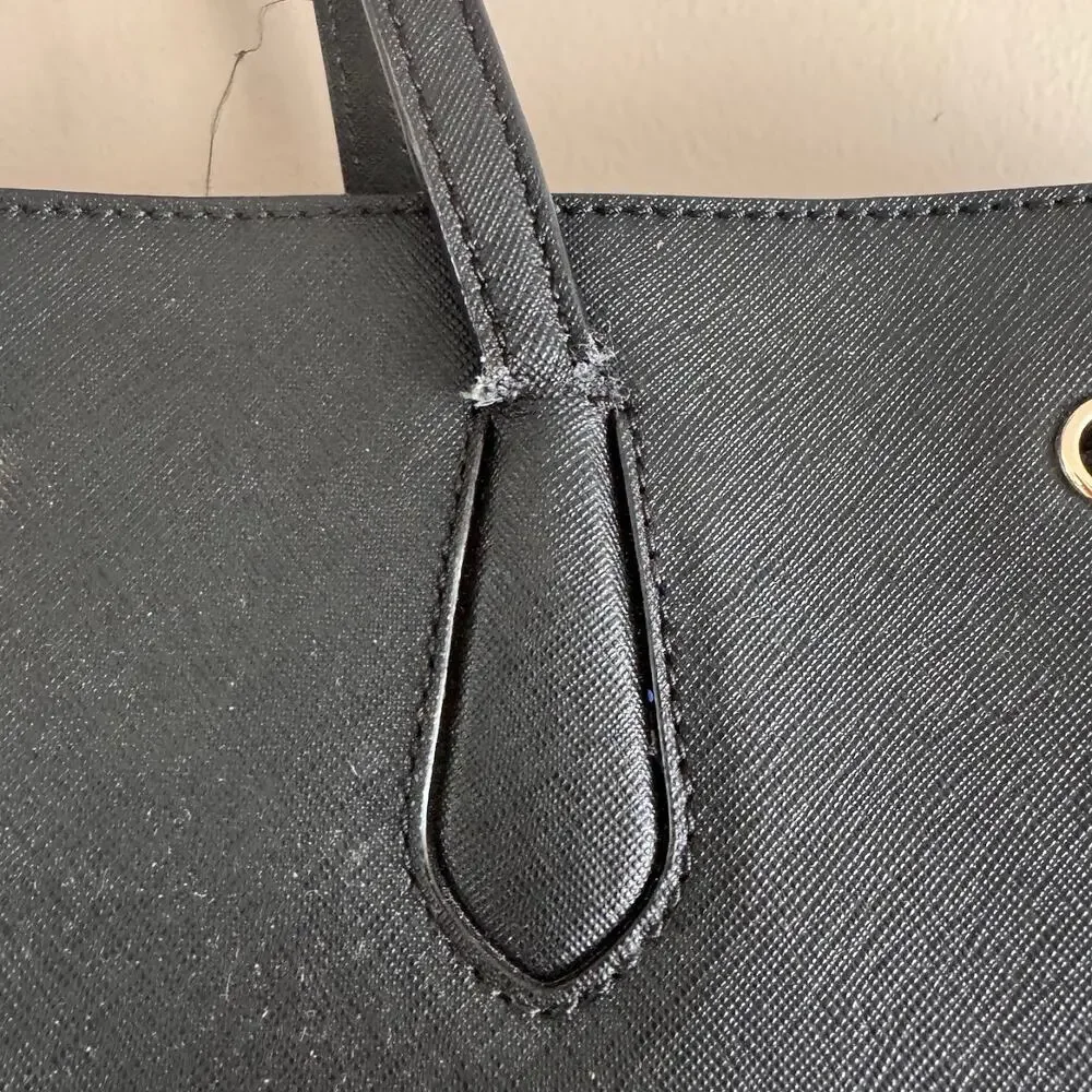 Kate Spade Laurel Way Ari Tote Black Saffiano Leather Large - READ DESC.
